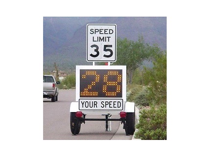 Radar Speed Control Trailer